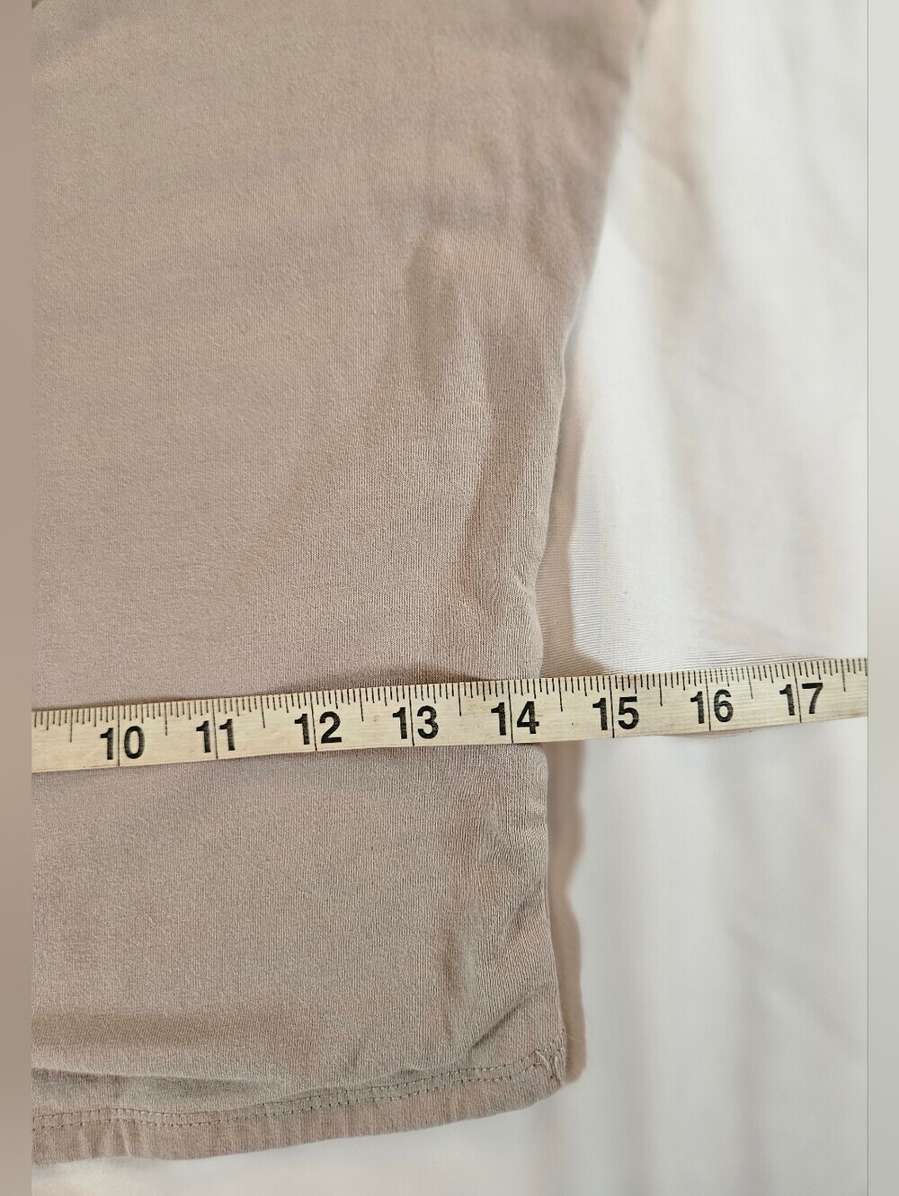 Streetwear Society Womens Beige Short Sleeve Cropped V-neck Top Size Large - Picture 7 of 12